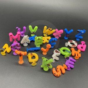 Vente en gros <span class=keywords><strong>Stikeez</strong></span> PVC Animal Char Sucker Figurine Fidget Stress Educational Party Capsule Kid Toy pour distributeur automatique - Product Image 3