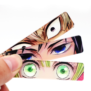 Cadeau personnalisé, porte-clés en acrylique transparent double face avec motif d'anime <span class=keywords><strong>Demon</strong></span> <span class=keywords><strong>Slayer</strong></span> pour les fans - Product Image 3
