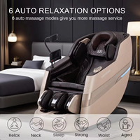 Fauteuil de massage Shiatsu électrique de luxe 5D 4D 8D à gravité zéro pour bureau, modèle 2026 DWJ M8, pour le corps entier, idéal pour les salles de cinéma et la vente en gros