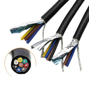 Câble souple blindé RVVP - 2/3/4 conducteurs - Câble <span class=keywords><strong>de</strong></span> signalisation et <span class=keywords><strong>de</strong></span> commande - Cuivre isolé PVC - Conforme ROHS - Indice <span class=keywords><strong>de</strong></span> protection IP68 - Bobine <span class=keywords><strong>de</strong></span> 100 m - Product Image 6