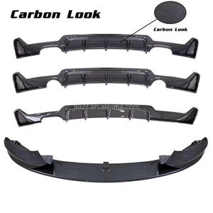 Kit Carrozzeria M Performance Nero Lucido Effetto Carbonio F32 F36 con Diffusore Posteriore Minigonne Laterali e Labbro Anteriore F32 per <span class=keywords><strong>BMW</strong></span> - Product Image 4