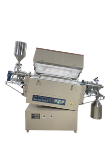 Équipement de laboratoire Céramique ou Quartz Four tubulaire 1400c Degree Od 50 mm 70mm Four tubulaire électrique programmable avec flux de gaz - Product Image 4