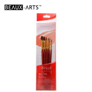 Docolor — pinceaux pour peinture à poils synthétiques, brosses pour peindre l'acrylique, l'aquarelle et peinture à l'huile - Product Image 3