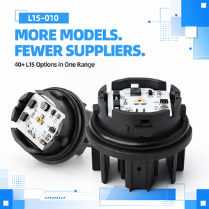 หลอดไฟ LED 2 พินสำหรับไฟเลี้ยว 12V หลายรุ่น ใช้แทนหลอดไฟแสดงสถานะสำหรับระบบไฟรถยนต์ - Product Image 1