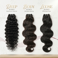 Extensiones de Cabello Humano Virgen Remy Vietnamita Natural Ondulado Liso Sin Procesar al por Mayor, Proveedor de Paquetes de Cabello Rizado Kinky Birmano