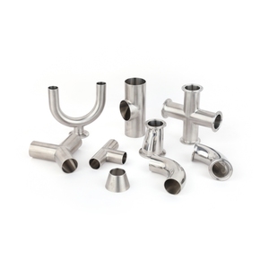 Hot Sale Sanitary Reducer Exhaust Pipe 304 316L Full Size Polished <strong>Stainless</strong> <strong>Steel</strong> Clamp Reducer - Product Image 2