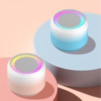 Haut-parleurs sans fil mini portables professionnels à LED étanches avec alimentation par batterie pour la maison et les jeux en extérieur
