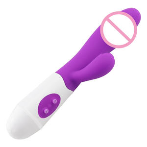 Vibrador de conejo erótico AV Wand alimentado por batería para mujer Mini consolador para clítoris al por mayor herramienta de masaje vibratorio para clítoris de mujer - Product Image 1