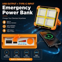 Projecteur LED Solaire 30W IP66 en Gros d'Usine, Lumière d'Urgence Portable pour Aménagement Paysager et Camping