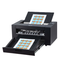Anycut ZKSVD370DW Máquina de troquelado servo de alta velocidad con 2 cabezales, pantalla táctil de 4.3 pulgadas, para tarjetas de visita A3/A4 y películas para coches, color negro 1