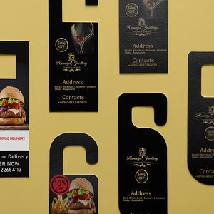 Etiquetas Colgantes para Puerta de Alta Calidad Marca <span class=keywords><strong>SHYS</strong></span>, Impresión Offset, Hot Stamping, Personalizables para Momentos Privados, OEM - Product Image 3