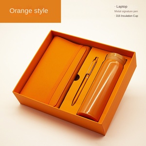 Set Hadiah Kotak Termos Cangkir Buku Catatan Logo Perusahaan Bisnis Kelas Atas Hadiah Praktis untuk Pelanggan - Product Image 3