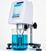 High Quality Large Measure Range Newtonian Liquids Touch Screen 2% Accuracy Digital Viscometer for Lab Industrial Testing