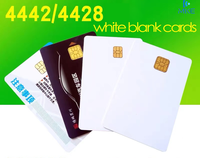 Carte de membre vierge en pvc 4428 puce de contact