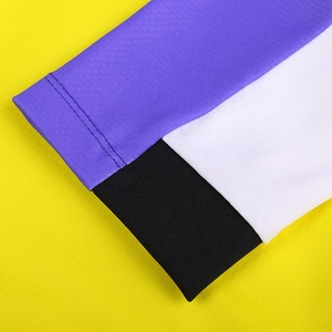 100% <span class=keywords><strong>Vintage</strong></span> personalizzato in poliestere ad asciugatura rapida giacca da calcio per adulti manica lunga giocatore di calcio Design OEM taglio automatizzato - Product Image 5