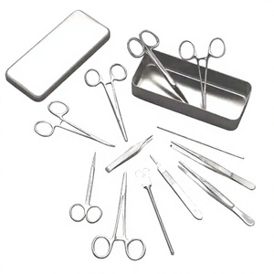 Juego de Tijeras y Pinzas de Acero Inoxidable para Hospital, Instrumentos Quirúrgicos para Aplicación de Apósitos, Certificación CE Clase I, Instrumentos Ortopédicos KAHLU - Product Image 1