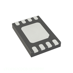LTC4362CDCB-1 # TRPBF IC OVERVOLT/OVERCUR PROT 8 DFN Fabricant de circuits intégrés de gestion de l'alimentation (PMIC) 8 WFDFN à contacts apparents - Product Image 1