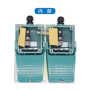 Interruptor de Pedal Eléctrico CNTD Changde CFS-802, Carcasa de Aluminio y Plástico, Auto-Reiniciable, 15A 250V - Product Image 2