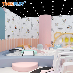 École commerciale <span class=keywords><strong>château</strong></span> vilain aire de jeux enfants jouer au sol centre piscine de sable intérieure pour les enfants - Product Image 6