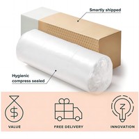 125 GSM bambou éponge matelassé bébé matelas 1 paquet imperméable berceau matelas