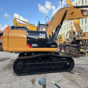 Excavatrice Caterpillar 329D2L d'occasion de la meilleure qualité, 30 tonnes, pelleteuse sur chenilles Cat 329D2L à bas prix - Product Image 3