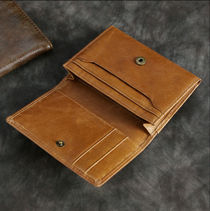 กระเป๋าสตางค์ RFID แบบมินิมอล หนังแท้ สำหรับใส่บัตรเครดิต - Product Image 5