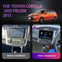 Autoradio Android 13 pour Toyota Corolla Axio Fielder 2015-2017 Lecteur multimédia GPS Carplay Auto 8 + 128G DPS IPS Stereo youtube