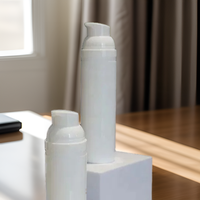Nouvelle bouteille sans air de luxe écologique 30ml 50ml 80ml bouteille à pompe de lotion sans air