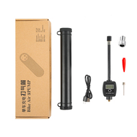 Aluminiumlegierung Super Mini Mountainbike- und Rennrad-Luftpumpe, intelligente tragbare elektrische Fahrradluftpumpe, Fahrrad-Inflator