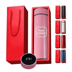 Bouteille d'eau réutilisable en acier inoxydable écologique sans BPA, thermos 500ML/25OZ, bouteille thermique, produits en promotion - Product Image 2