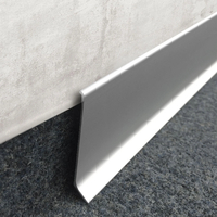 Plinthes et profilés d'angle en aluminium - Durables, résistants aux rayures, disponibles en finitions anodisées ou thermolaquées