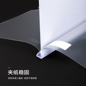 Protège-documents Deli Report Cover 5901 210x297mm 80 pages, classeur à levier en plastique épaissi - Product Image 2