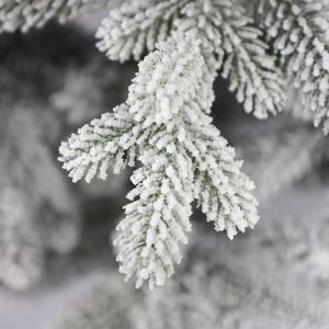 Hot Selling Flocked 7ft Artificial Pe Pvc Christmas <b>Tree</b> With Christmas <b>Tree</b> Stand for <b>Outdoor</b> Decor - Product Image 2