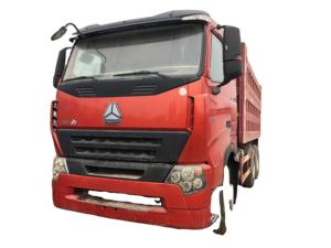 Camion benne d'occasion HOWO TX Diesel 6x4, châssis arrière robuste, haute capacité de charge, bon état pour projets de construction - Product Image 1