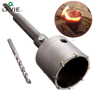 <span class=keywords><strong>LA</strong></span> VIE 1 jeu de forets à trous pour béton SDS PLUS 65 mm, foret à noyau creux électrique, tige de 110 mm, pour mur en béton, pierre, climatiseur, alliage - Product Image 3