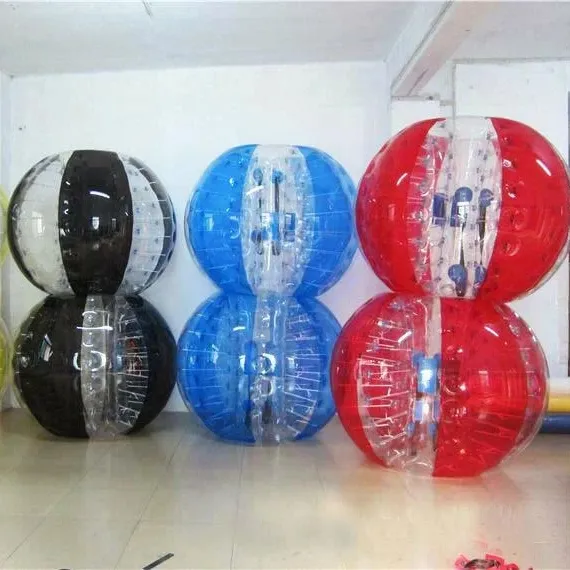 キッズホット販売面白いインフレータブルボディゾーブ、PVC/TPU付きバンパーボール最高品質