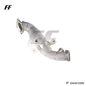 Tuyau de descente de haute qualité tuyaux d'échappement en acier inoxydable tuyau de descente d'échappement de <span class=keywords><strong>voiture</strong></span> automobile pour Alfa Romeo <span class=keywords><strong>Giulia</strong></span> Stelvio 2.0T - Product Image 3