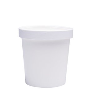 Gobelet en papier pour crème glacée, yaourt, biscuits, avec couvercle, taille <span class=keywords><strong>mini</strong></span> 3oz, 3/4/5/8/12/16oz, logo personnalisé imprimé, jetable - Product Image 3