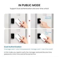 UNITK Serrure de casier d'armoire intelligente à carte RFID numérique par TTlock APP