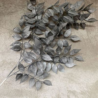 Lingxiao Banyan-Blatt Nr. 2 Hochzeitsdekoration Günstige Großhandels-Kunstblumen (Ling Xiao Shu Ye 2)