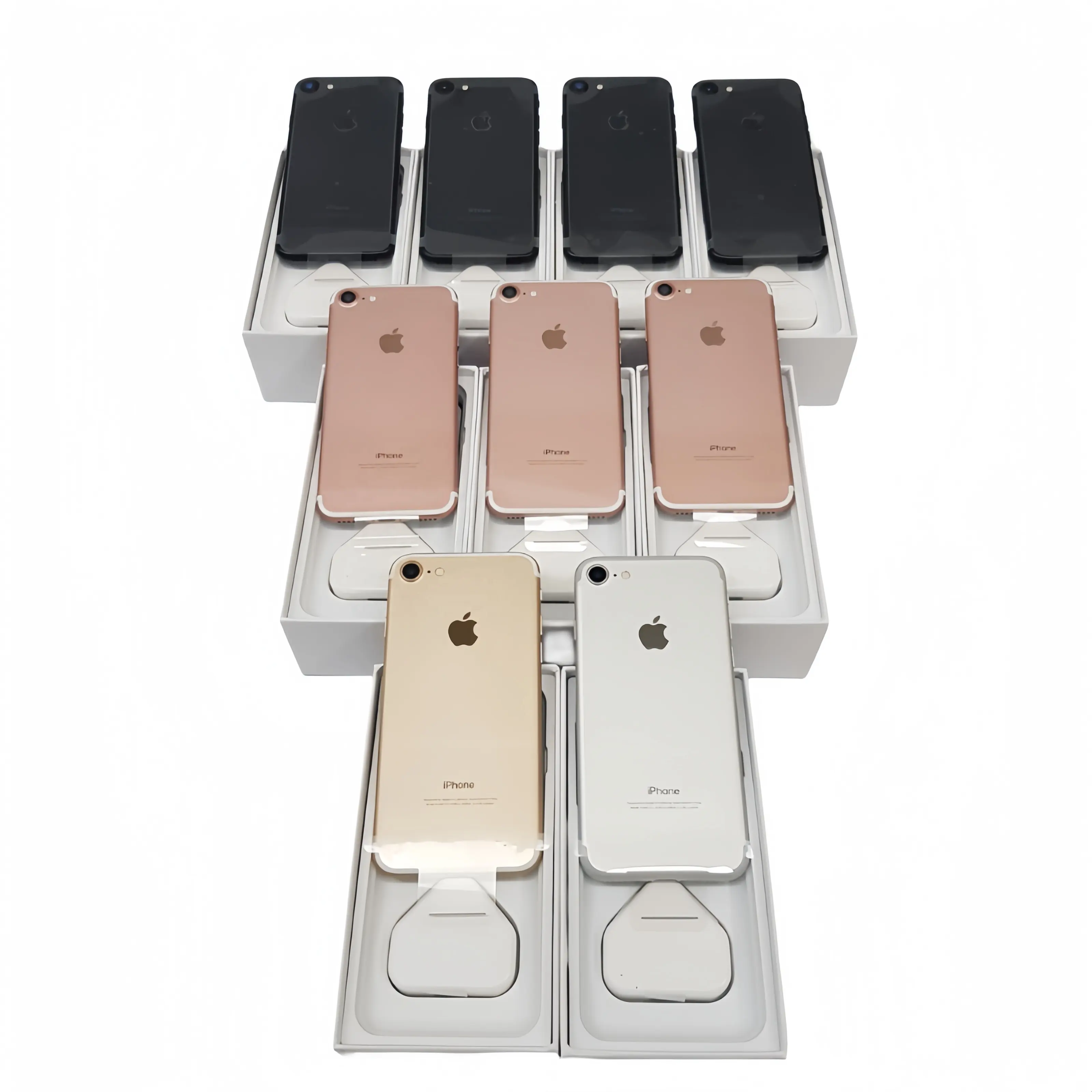 Grosir ponsel bekas merek asli tidak terkunci 4.7 inci untuk Apple digunakan kondisi baik ponsel pintar untuk iPhone 7 32GB 128GB 256GB