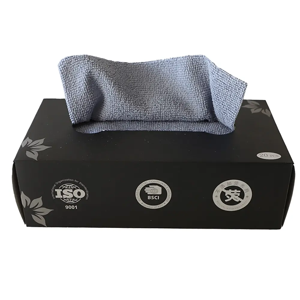 20 Pcs Paper Box Extractable Towels Fast Cleaning Kitchen Extractable Towel Disposable Multi-purpose Extractable Cloth