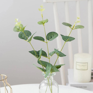 ใบยูคาลิปตัสจำลอง ต้นไม้ประดิษฐ์สูง 30 ซม.-100 ซม. ตกแต่งภายในอาคาร - Product Image 3