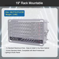 Pknight CR091L 12-Port Gigabit Fiber Ethernet Switch 4 SFP 8 Kilitlenebilir RJ45 19-İnç 1U Sahne AV Ağı LED Bakır