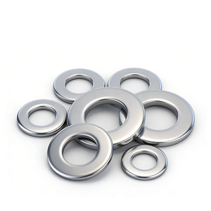 Rondelle plate en acier inoxydable DIN, rondelle simple, taille personnalisée de M2 à M20 pour fixation industrielle - Product Image 5