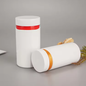 Bouteille de pilules en plastique vide personnalisée de 120 CC, 150 CC, 180 CC, bouteille ronde en PET avec bouchon à vis pour compléments alimentaires - Product Image 1