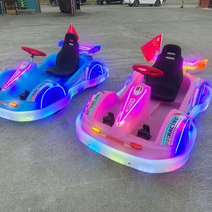 New Electric Kart Children Adult Ride Toy Luminous Bumper Car Indoor Outdoor <b>Square</b> Amusement Park Remote Control Racing - Product Image 4