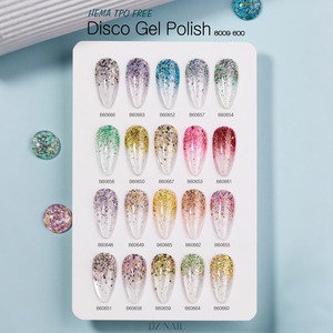 Esmalte de Uñas en Gel Disco, Libre de HEMA y TPO - Gel de Uñas UV/LED Brillante y Ecológico para Salón y Venta al por Mayor - Product Image 5