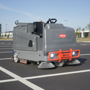 Высококачественная промышленная подметальная машина с сиденьем для оператора, сверхмощная, для уборки парковок, аэропортов и взлетно-посадочных полос - Product Image 6