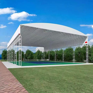 10x20ft Wheeled Retractable <b>Canopy</b> - Waterproof Mobile Shelter for Sports Fields, Parking & Outdoor Storage - Product Image 3